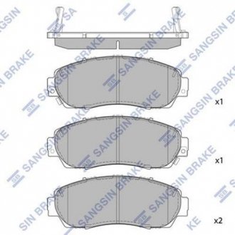 Тормозные колодки Hi-Q SP2115A