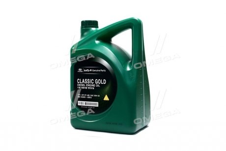 Масло моторн. Mobis Classic Gold Diesel 10W-30 05200-00610 (Канистра 6л) Hyundai / Kia / Mobis 0520000610 (фото 1)