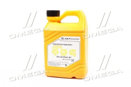 Антифриз Mobis Hyundai/Kia Long Life Coolant концентрат червоний (Каністра 2л) Hyundai / Kia / Mobis 07100-00201