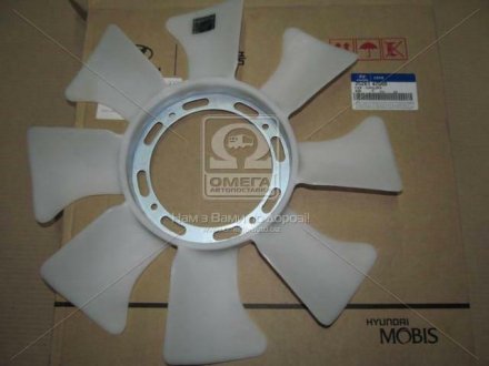 Крыльчатка вентилятора охлаждения Hyundai Chorus -98/H100 97-/HD250/HD350 -98 (Mobis) Hyundai / Kia / Mobis 2526142000 (фото 1)