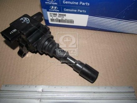 Котушка запалювання Kia Sorento 02-06/Hyundai Terracan 01- (Mobis) Hyundai / Kia / Mobis 2730039800