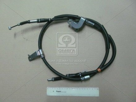 Трос гальмового гальма лівий Hyundai Santa Fe 06- (Mobis) Hyundai / Kia / Mobis 597602B500DS