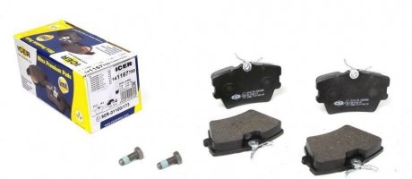 Колодки тормозные ICER 141167-700