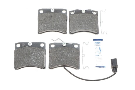 Фото 1 - комплект гальмівних колодок (дискових) ICER 141321 Комплект гальмівних колодок (дискових) ICER 141321 (фото 1)