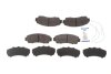 Комплект гальмівних колодок (дискових) 181811-200