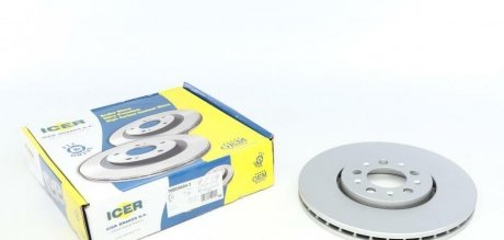 Диск гальмівний ICER 78BD5604-2 (фото 1)