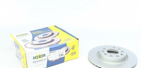 Диск гальмівний ICER 78BD5614-2 (фото 1)