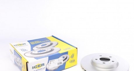 Диск гальмівний ICER 78BD6077-2 (фото 1)