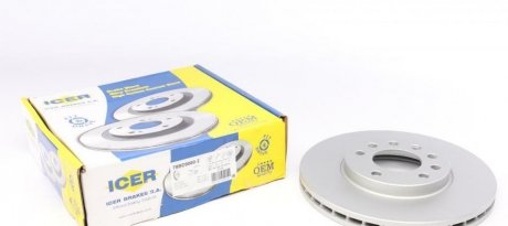 Диск гальмівний ICER 78BD9060-2 (фото 1)