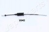 JAPANPARTS TOYOTA Трос ручного тормоза передн.Avensis 97- BC-2042