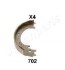 JAPANPARTS SUBARU К-т колодок стояночного тормоза Tribeca 3,0-3,6 05-. GF-702AF
