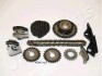JAPANPARTS К-кт. цепи грм. NISSAN MICRA 1.0 -03 (2шт.цепь + 2шт.натяжитель + 4шт. шестерни+ 2шт. натяжителя) KDK-105