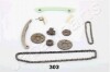 JAPANPARTS FORD К-кт. цепи ГРМ C-Max ,Focus II,Mondeo III,Volvo 1.8/2.0 KDK-303