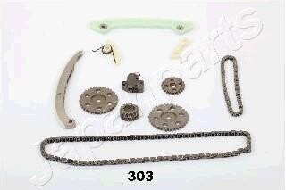 FORD К-кт. цепи ГРМ C-Max,Focus II,Mondeo III,Volvo 1.8/2.0 JAPANPARTS KDK-303 (фото 1)