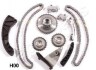 JAPANPARTS HYUNDAI К-т ланцюга грм Getz,i30,40,Ceed,Matrix,Kia Rio,Venga 1.4/1.7CRDI 05- KDK-H00