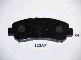 NISSAN Тормозные колодки передн Qashqai,X-Trail 07- JAPANPARTS PA-123AF