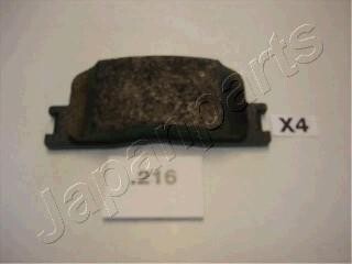 TOYOTA Тормозные колодки задние Camry 02- JAPANPARTS PP-216AF