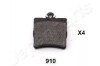 JAPANPARTS DB Тормозные колодки задн. W203 C-klasa 00- PP-910AF