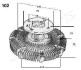 Сцепление вентилятора NISSAN PARTOL GR 2.8 TD 97-00 JAPANPARTS VC-102 (фото 3)