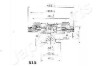 Сцепление вентилятора MITSUBISHI PAJERO II 3.5 V6 -99 JAPANPARTS VC-515 (фото 3)