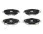 Колодки гальмівні передні Toyota Avensis, Verso 2.2D (05-) (50276) JAPKO