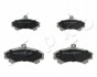 Колодки гальмівні перед. Volvo S40, V40/Mitsubishi Colt IV, Carisma/Smart Forfour (15mm) (50593) JAPKO 50593