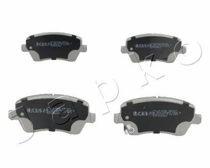 Колодки гальмівні передні Nissan Micra, Note (10-)/Opel Agila (B) (H08) 1.0-1.3(10-)/Suzuki Swift III (05-10) JAPKO 50800 (фото 1)