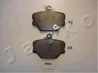 Гальмівні колодки дискові пер. Smart Cabrio,City-Coupe 01-/Fortwo Cabrio, Fortwo Coupe 04- JAPKO 50M00 (фото 1)