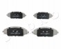 Колодки гальмівні передні Chevrolet Aveo 1.2-1.6 (T300) (11-) (50W15) JAPKO 50W15