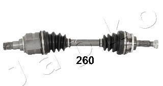 Піввісь Toyota Avensis 2.0d 03-08 дв.1CD-FTV (24z/615mm) Л. JAPKO 62260 (фото 1)