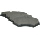 Комплект тормозных колодок, дисковый тормоз 1163705610
