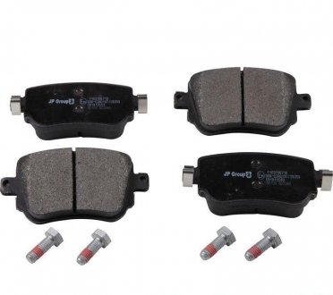 Фото 1 - комплект тормозных колодок, дисковый тормоз JP GROUP 1163708710 Комплект тормозных колодок, дисковый тормоз JP GROUP 1163708710 (фото 1)