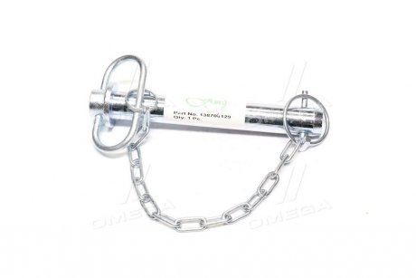 Штифт з ланцюжком-штифтом 25x165x8,5 (ТМ) (упак. 2шт, ціна за 1шт) JUBANA 138706129 (фото 1)
