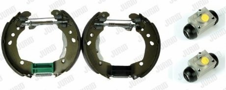 RENAULT торм колодка задн. CLIO III 1.2 16V 10-14, CLIO III 1.5 dCi 05-10, CLIO III Grandtour 1.6 07-12, NISSAN MICRA III 1.2 16V 03-10 Jurid 381490J (фото 1)