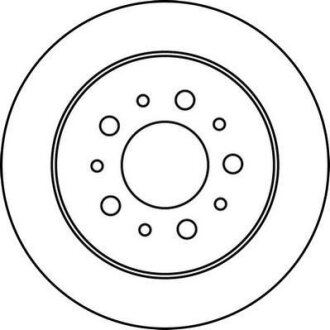 Диск гальмівний Jurid 562215JC (фото 1)