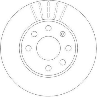 Диск гальмівний Jurid 562290JC (фото 1)