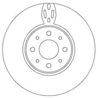 Диск гальмівний Jurid 562295JC (фото 1)
