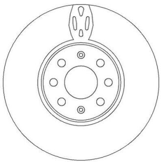 Диск гальмівний Jurid 562297JC
