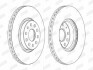 Гальмівний диск передній Audi A3,  TT / Seat Leon / VW Golf, Passat, Skoda, Octavia 562387JC1