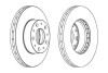 JURID FIAT диск гальмівний передн. Ducato 06- (280*28) 562468JC
