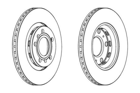 Диск гальмівний Jurid 562514JC