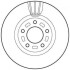 Диск гальмівний 562635JC