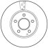 Диск гальмівний 562637JC