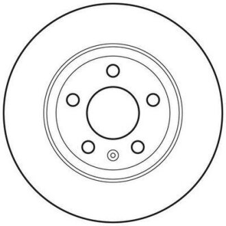Диск гальмівний Jurid 562667JC (фото 1)