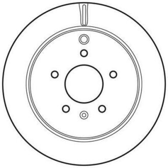 Диск гальмівний Jurid 562670JC (фото 1)