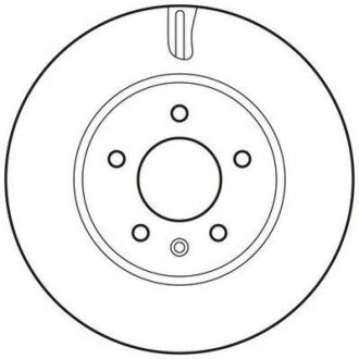 Диск гальмівний Jurid 562671JC (фото 1)