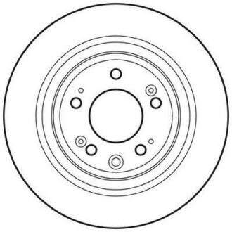 Диск гальмівний Jurid 562697JC (фото 1)