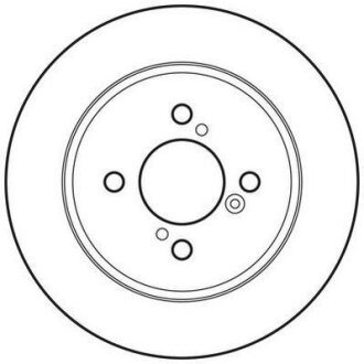 Диск гальмівний Jurid 562698JC