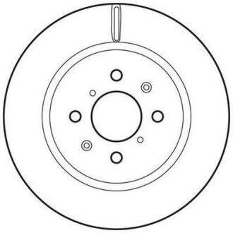 Диск гальмівний Jurid 562699JC