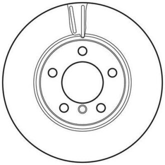 Диск гальмівний Jurid 562717JC (фото 1)